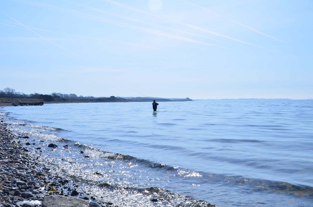 Lystfisker på Langeland