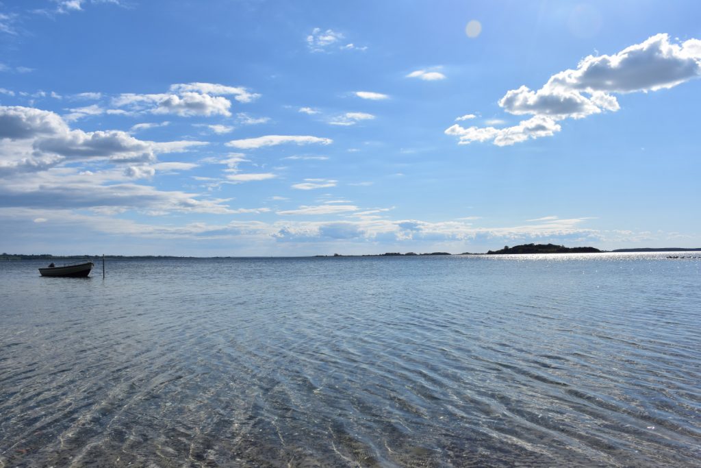 På stranden ved Faldsled
