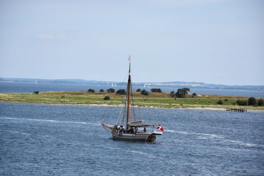 Træskib ud for Ærø