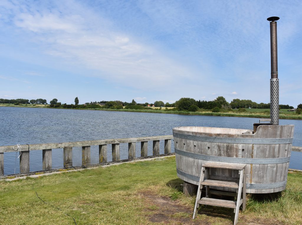 Vildmarksbad på Kleven havn