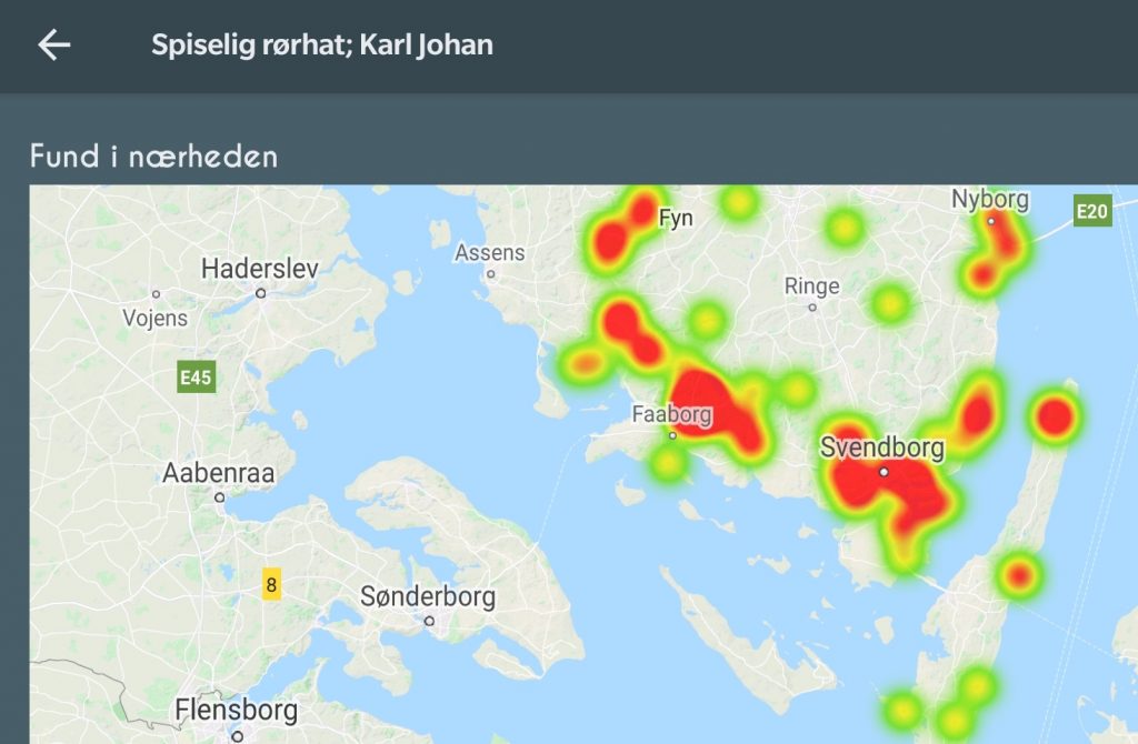 Her finder du Karl Johan svampe