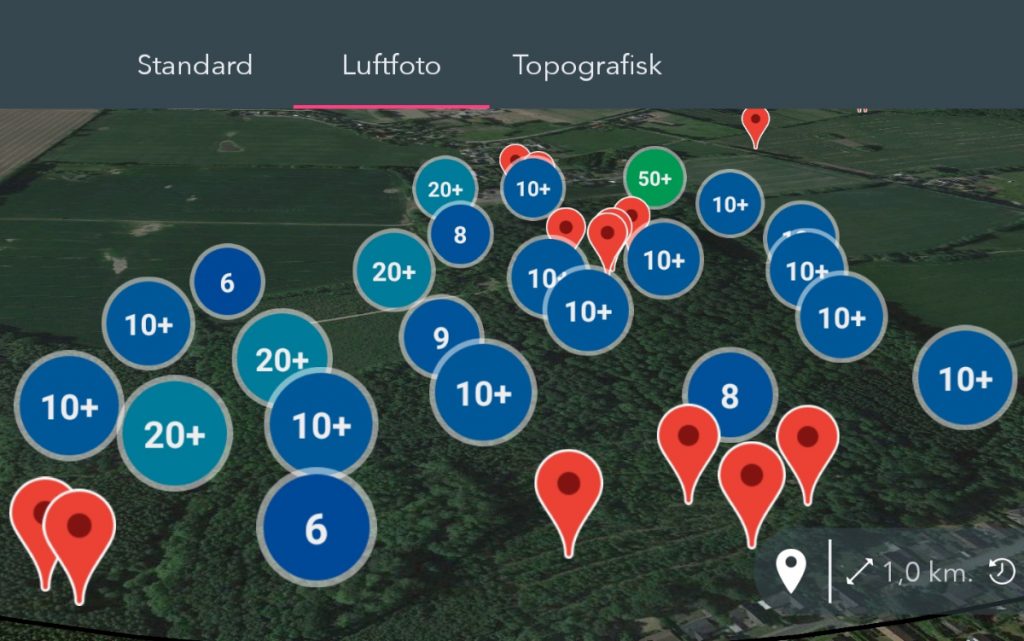 Oversigt på Svampeatlas