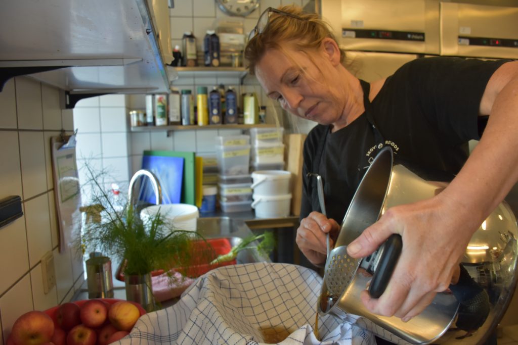 Sally Lundgren på Skovsgaard