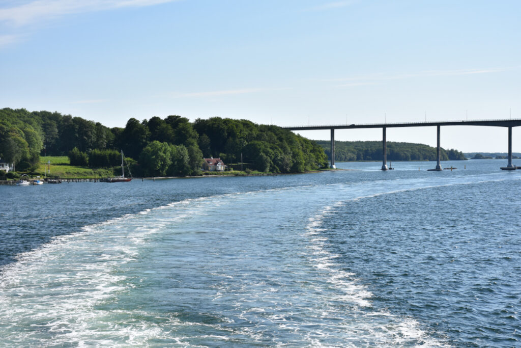 Færgen fra Ærøskøbing til Svendborg