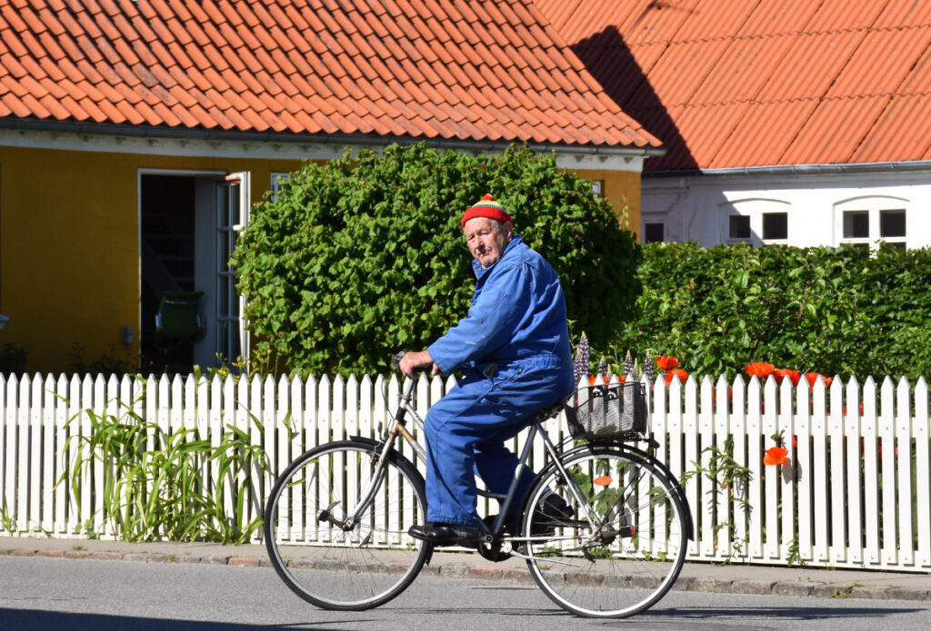 På cykel i Marstal