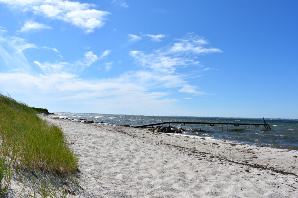 Bækskilde Strand - Den bedste strand på Drejø