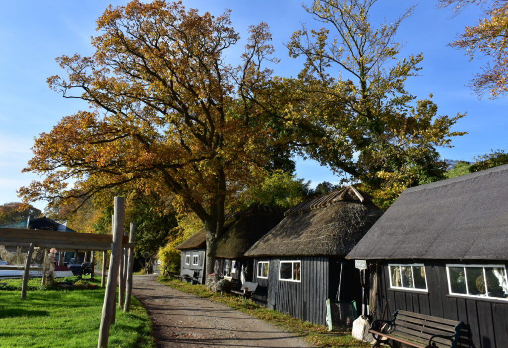 Fiskerhuse ved Gambøt på Thurø