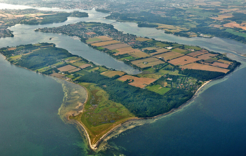 Thurø set fra luften