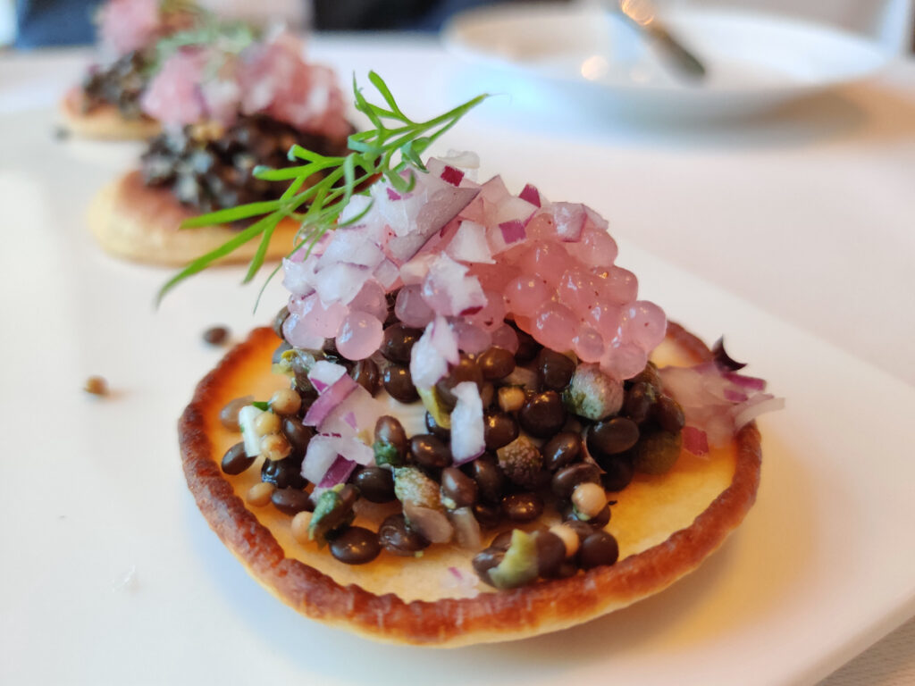 Kokkelevernes blinis